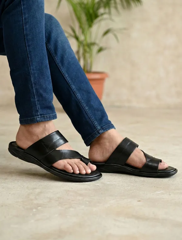 Black_Genuine_Leather_Premium_Casual_Slippers_For_Men