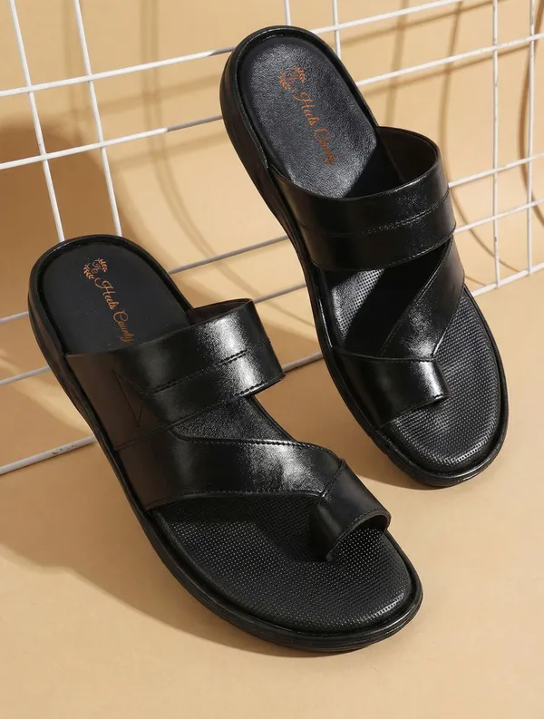 Black_Genuine_Leather_Premium_Casual_Slippers_For_Men
