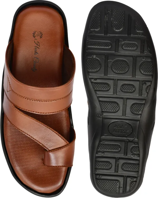 Tan_Genuine_Leather_Premium_Casual_Slippers_For_Men