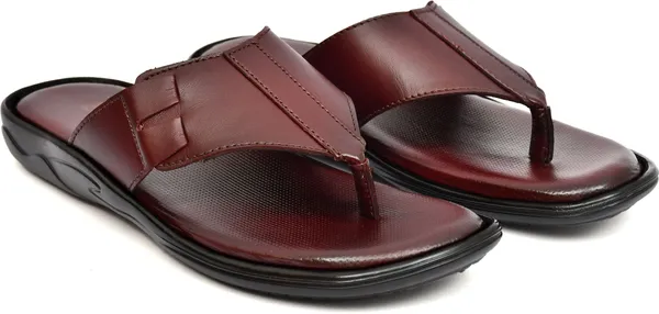 Brown_Genuine_Leather_Premium_Casual_Slippers_For_Men