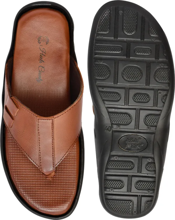 Tan_Genuine_Leather_Premium_Casual_Slippers_For_Men