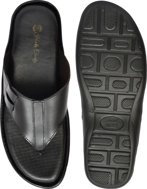 Black_Genuine_Leather_Premium_Casual_Slippers_For_Men