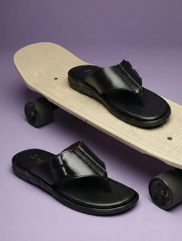 Black_Genuine_Leather_Premium_Casual_Slippers_For_Men