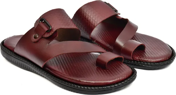 Brown_Genuine_Leather_Premium_Casual_Slippers_For_Men