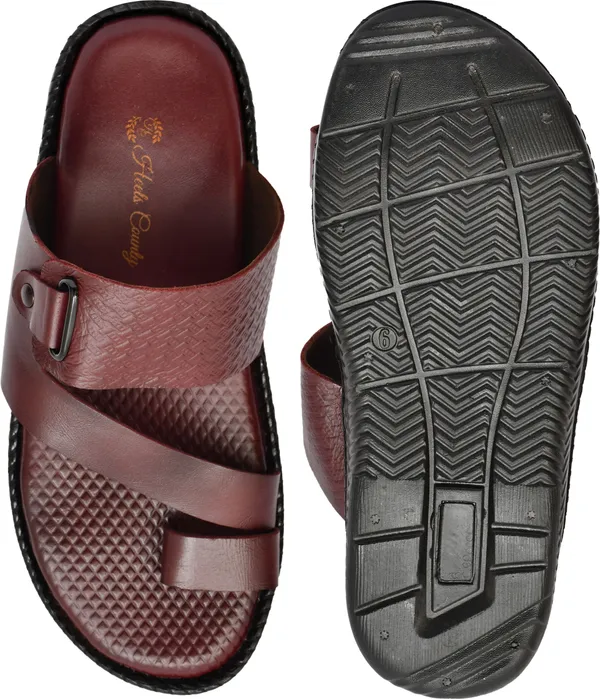 Brown_Genuine_Leather_Premium_Casual_Slippers_For_Men