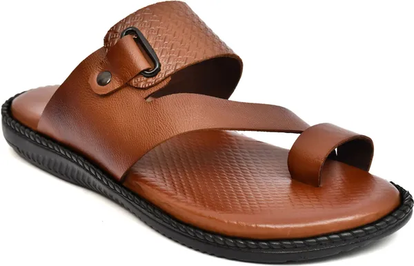 Tan_Genuine_Leather_Premium_Casual_Slippers_For_Men
