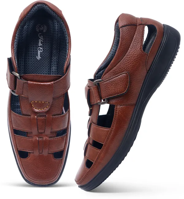 Tan_Genuine_Leather_Premium_Casual_Sandals_For_Men