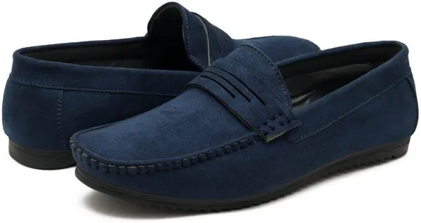 Blue_Suede_Premium_Casual_Loafers_For_Men