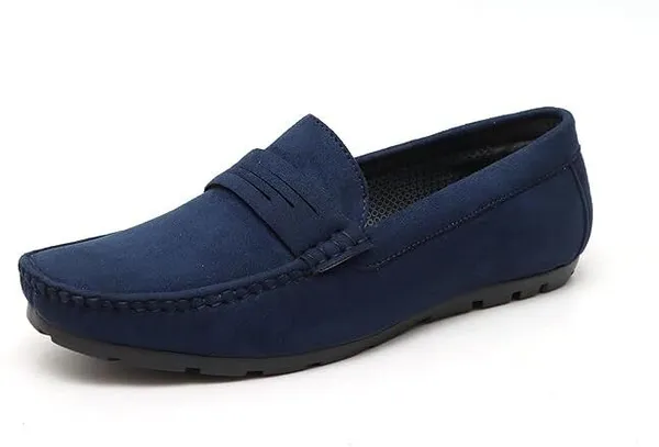 Blue_Suede_Premium_Casual_Loafers_For_Men