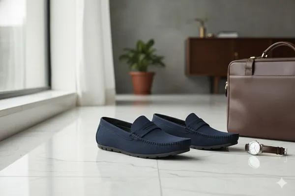 Blue_Suede_Premium_Casual_Loafers_For_Men