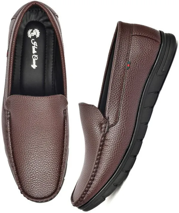 Brown_Artificial_Leather_Premium_Casual_Loafers_For_Men