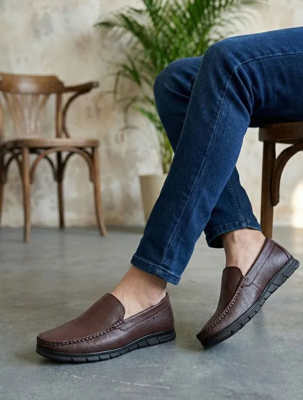Brown_Artificial_Leather_Premium_Casual_Loafers_For_Men