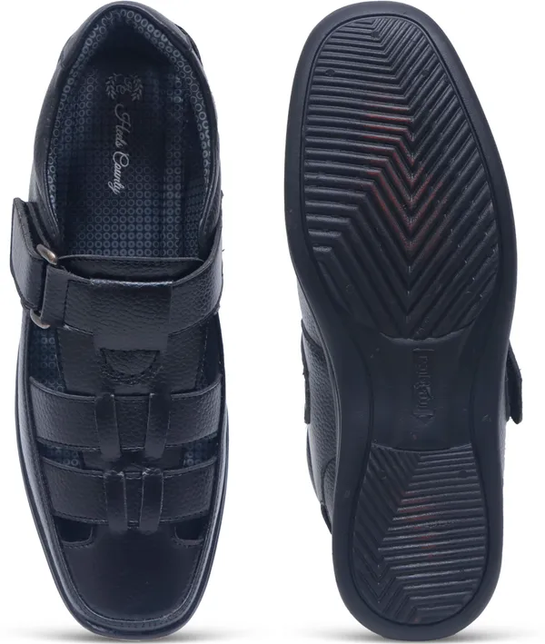 Black_Synthetic_Leather_Premium_Casual_Sandals_For_Men