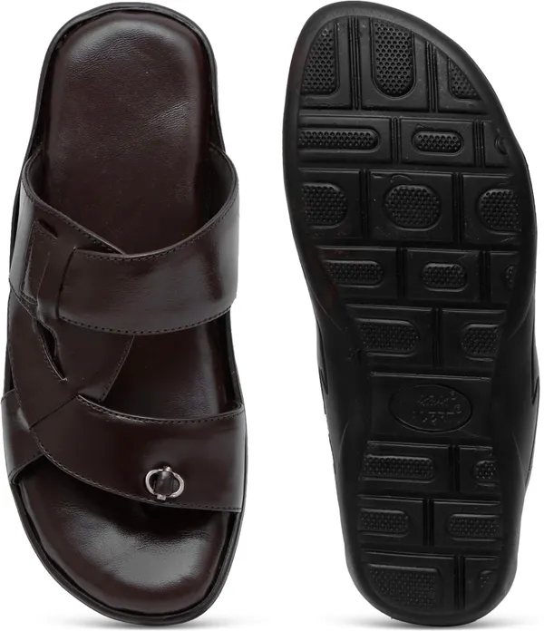 Brown_Genuine_Leather_Solid_Premium_Slippers_For_Men