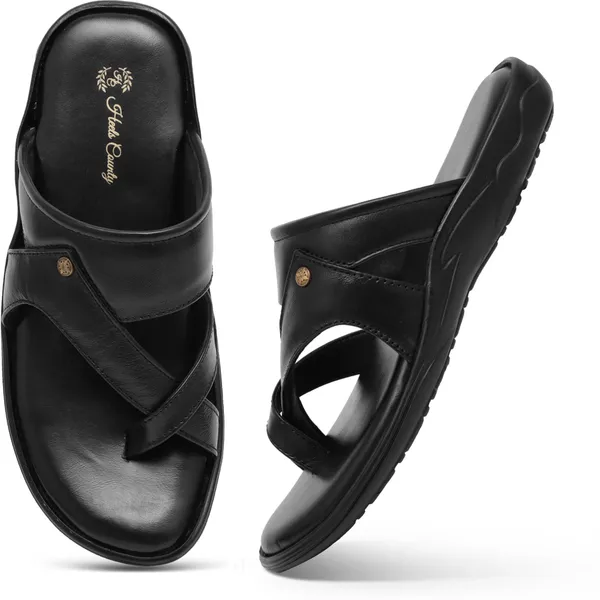 Black_Genuine_Leather_Solid_Premium_Slippers_For_Men