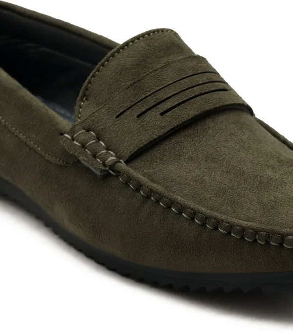 Olive_Green_Suede_Premium_Casual_Loafers_For_Men
