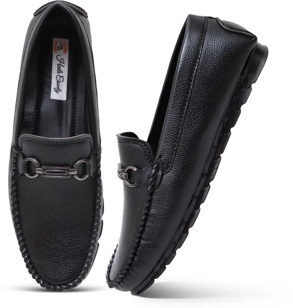 Black_Artificial_Leather_Premium_Casual_Loafers_For_Men