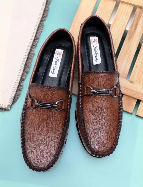 Tan_Artificial_Leather_Premium_Casual_Loafers_For_Men