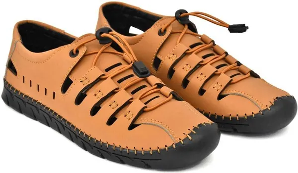Tan_Artificial_Leather_Premium_Casual_Slide_Sandal_For_Men
