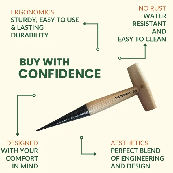 GARDENBASICS_Hand_Dibber_for_Plants_|_Dibbler_Tool_for_Planting_|_Garden_Hole_Punch_Tools_for_Planting_Seeds_|_Heavy_Duty_Seed_Dibber_Tool_|_Sow_Dibble_with_Wood_Handle_|_Gardening_Tools_for_Home
