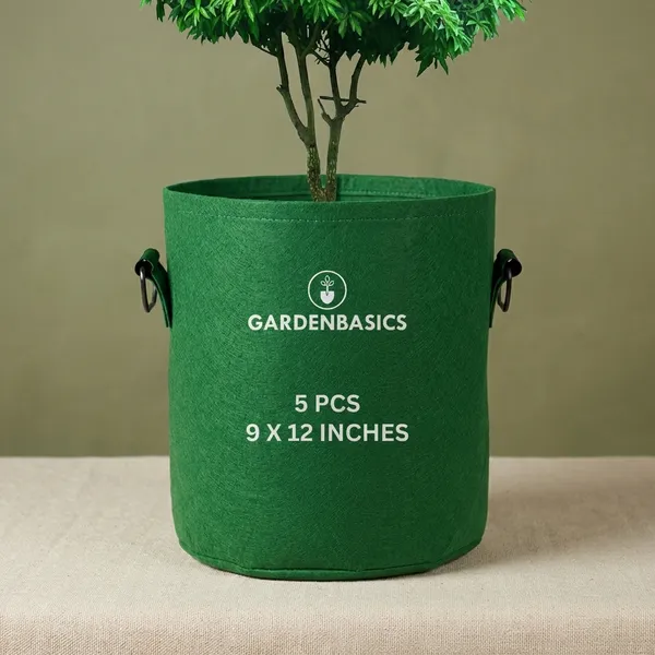 Geo_Fabric_Grow_Bags_|_400_Gsm_Thickened_Nonwoven_Plant_Grow_Bags_|_Grow_Pots_For_Plants_|_Planting_Bags_For_Vegetables_Growing_With_Handles_(5_Pcs_9_X_12_Inches)