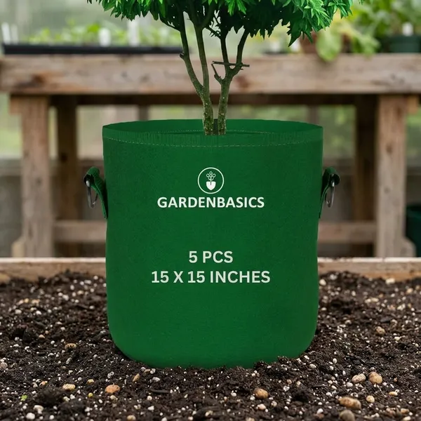 Geo_Fabric_Grow_Bags_|_400_Gsm_Thickened_Nonwoven_Plant_Grow_Bags_|_Grow_Pots_For_Plants_|_Planting_Bags_For_Vegetables_Growing_With_Handles_(5Pcs_15_X_15_Inches)