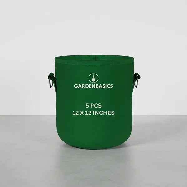 Geo_Fabric_Grow_Bags_|_400_Gsm_Thickened_Nonwoven_Plant_Grow_Bags_|_Grow_Pots_For_Plants_|_Planting_Bags_For_Vegetables_Growing_With_Handles_(5_Pcs_12_X_12_Inches)
