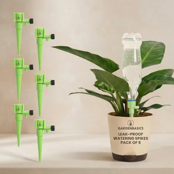 Self_Watering_Spikes_For_Plants_Pack_Of_6_|_No_Leakage_Guarantee_|_Adjustable_Drip_Irrigation_Kit_For_Indoor_&_Outdoor_Plants_|_Perfect_For_Vacation_&_Busy_Gardeners_(Green)