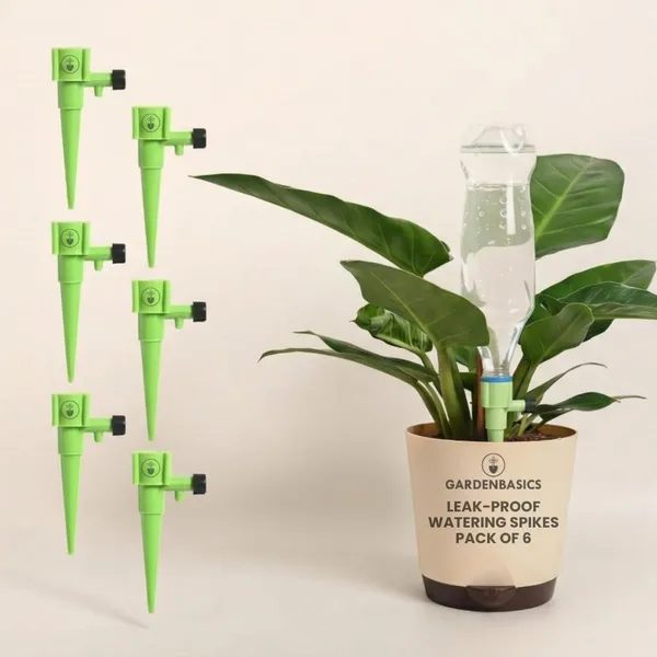 Self_Watering_Spikes_For_Plants_Pack_Of_6_|_No_Leakage_Guarantee_|_Adjustable_Drip_Irrigation_Kit_For_Indoor_&_Outdoor_Plants_|_Perfect_For_Vacation_&_Busy_Gardeners_(Green)