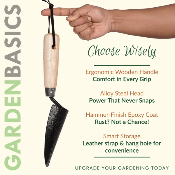 GARDENBASICS_Gardening_Transplanter_Tool_|_Hand_Transplanter_Scoop_For_Plants_|_Heavy_Duty_Transplanting_Tool_|_Rust_Free_|_Gardening_Hand_Tool_For_Garden_|_Plant_tools_for_Home_Garden_|_Durable