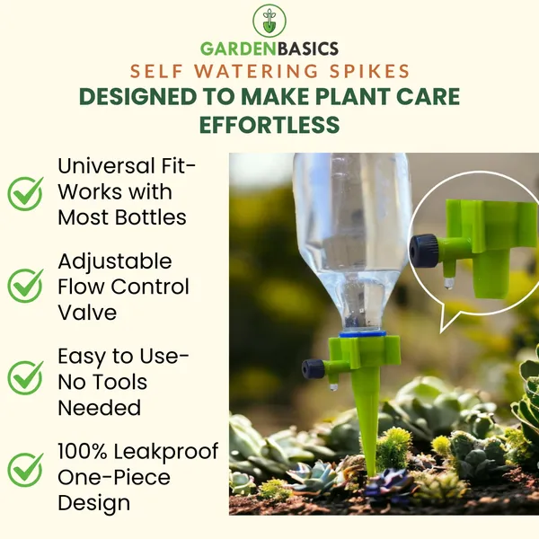 Self_Watering_Spikes_For_Plants_|_No_Leakage_Guarantee_Adjustable_Drip_Irrigation_Kit_For_Indoor_Outdoor_Plants_Perfect_For_Vacation_Busy_Gardeners_(Green)