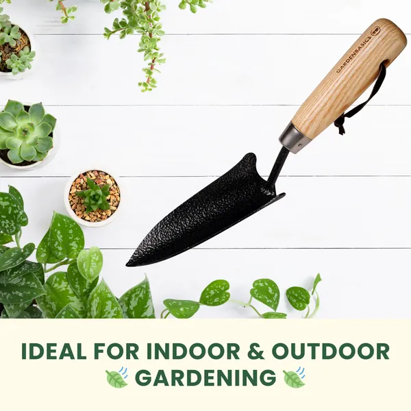 GARDENBASICS_Hand_Trowel_for_Gardening_|_Heavy_Duty_Gardening_Tools_Trowel_|_Garden_Trowel_for_Planting_|_Rust_Free_|_Wooden_Handle_|_Plant_tools_for_Home_Garden_|_Gardening_Tools_Gift_Set