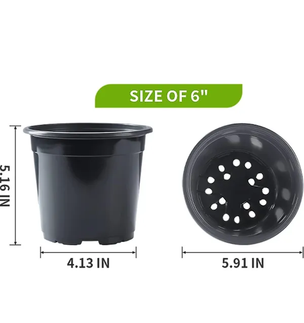Black_Heavy_Duty_Plastic_Nursery_Pots_For_Plants_Garden_Grow_Bags_Style_10_Pcs_Outdoor