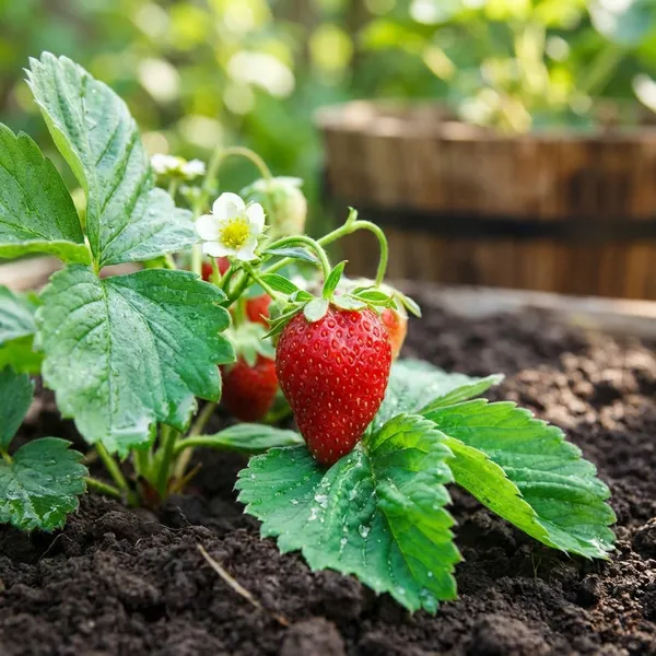 Green_Strawberry_Plant_For_Outdoor