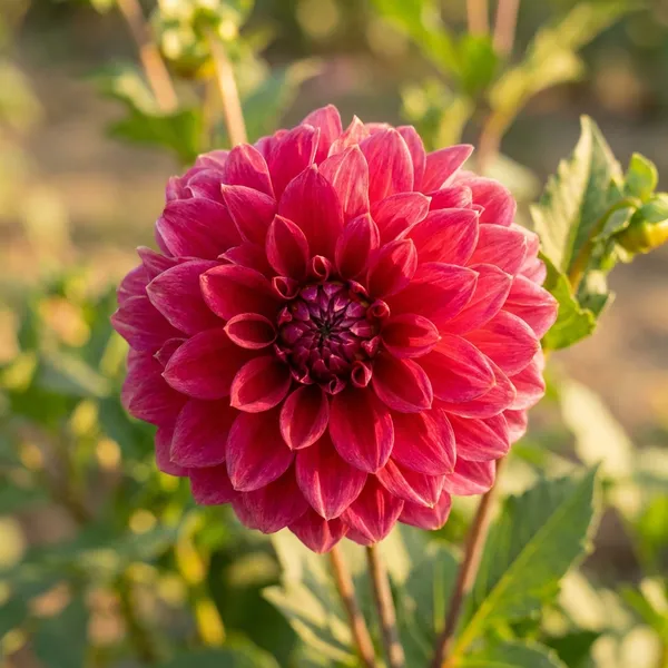 Red_Pink_Dahlia_Flower_Plant_For_Indoor