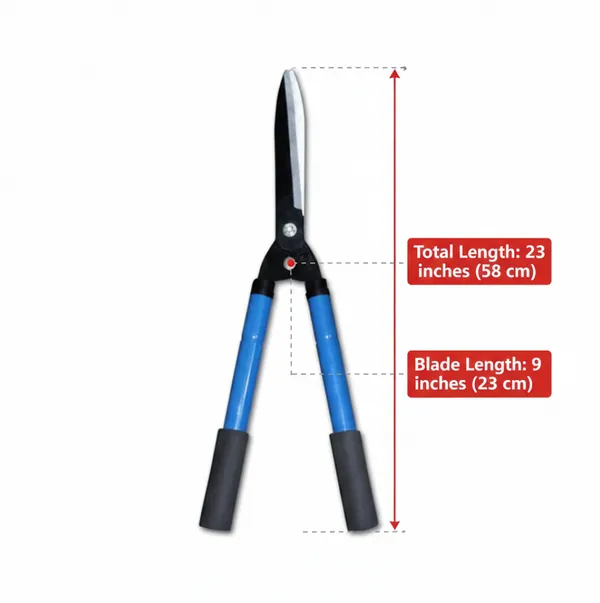 Gardening_Tools_-_Duty_Hedge_Shear_Adjustable_Garden_Scissor_with_Comfort_Grip