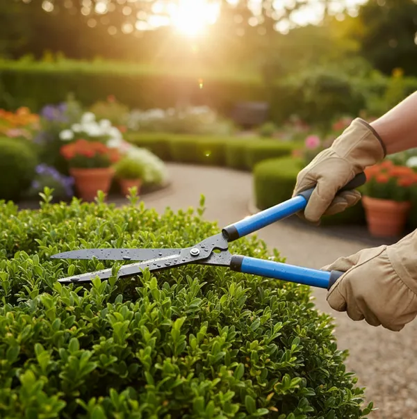 Gardening_Tools_-_Duty_Hedge_Shear_Adjustable_Garden_Scissor_with_Comfort_Grip