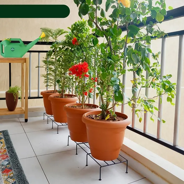Metal_Rectangle_Flower_plant_stand_for_balcony_(60�20_Cm_/_2_Pc_Set)