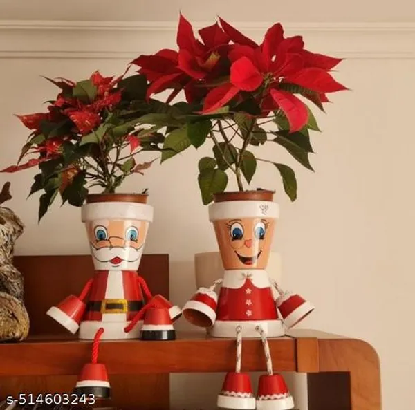 Red_Premium_Santana_Clause_Couple_Planters