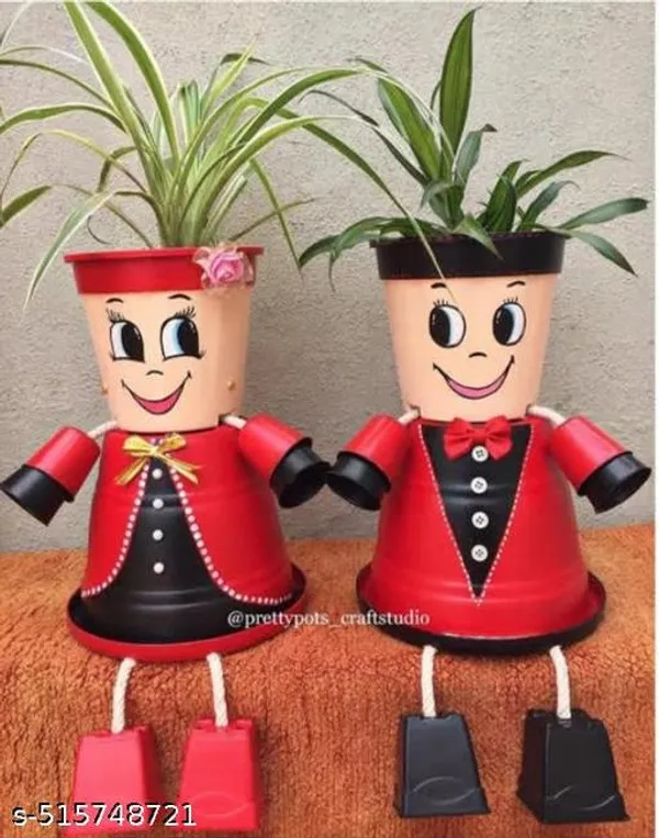Red_Premium_Couple_Planters_Pot
