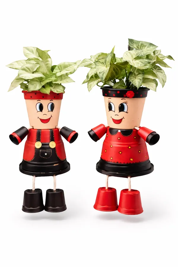 Red_Premium_Couple_Planters