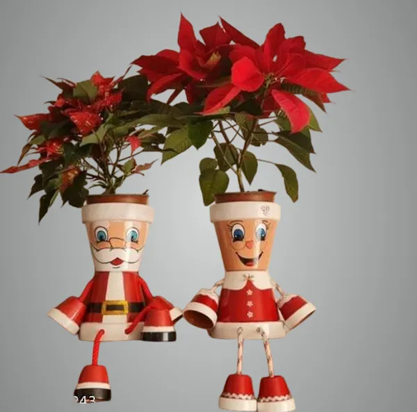 Red_Premium_Santana_Clause_Couple_Planters