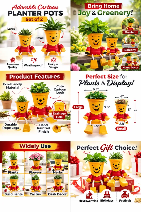 Yellow_Premium_Pooh_Planters