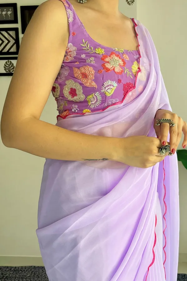 Georgette_Lavender_Georgette_Embroidered_Saree_For_Women