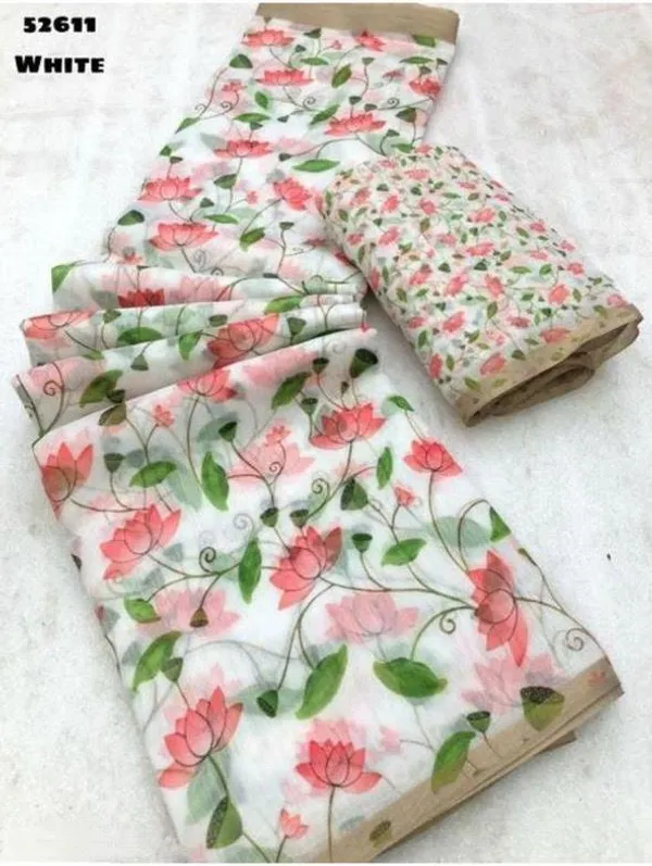 Linen_White_Only_Mini_Lotus_Saree_for_Women