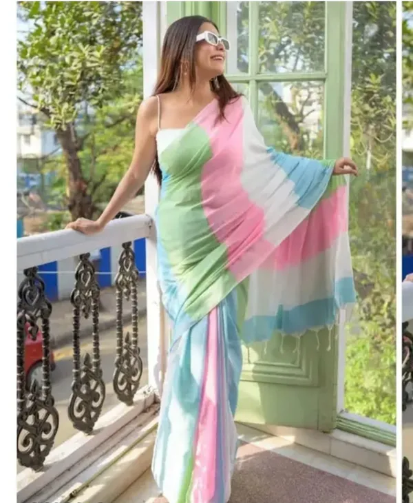 Linen_Multicolour_Linen_Striped_Saree_For_Women