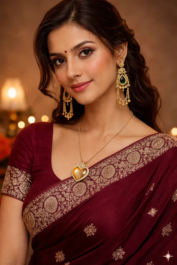 Crepe_Silk_Maroon_Crepe_Silk_Embroidered_Saree_For_Women