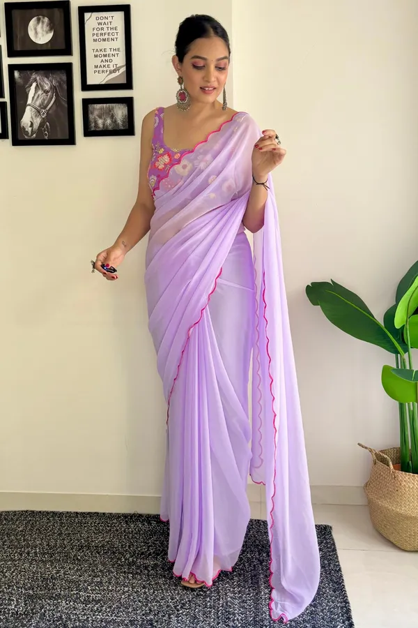 Georgette_Lavender_Georgette_Embroidered_Saree_For_Women