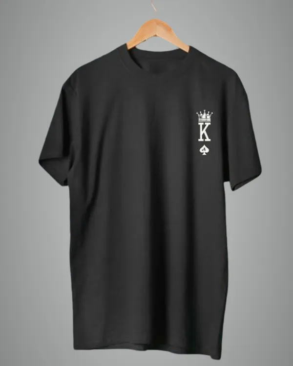 Black_Level_Up_Your_Love_Yourself_King_Cotton_Blend_Fashion_Tees