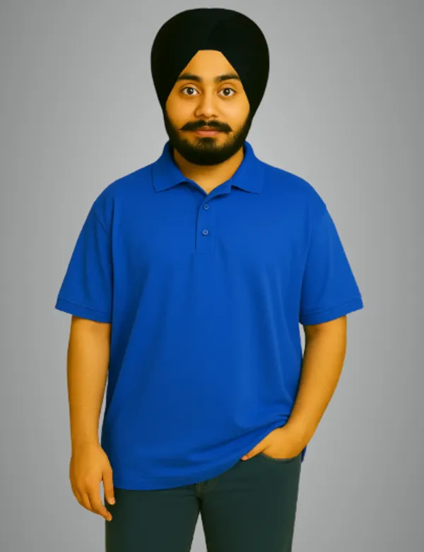 Blue_Solid_Classic_Collar_Half_Sleeve_Casual_Polo_T_Shirt